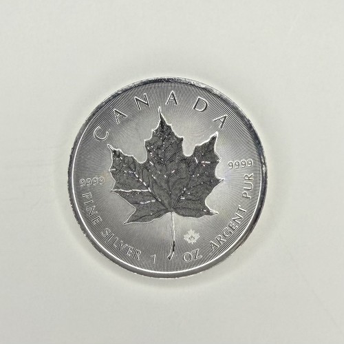 1oz silver canadian - maple, leaf