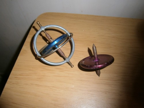 Vintage small gyroscopes - small,