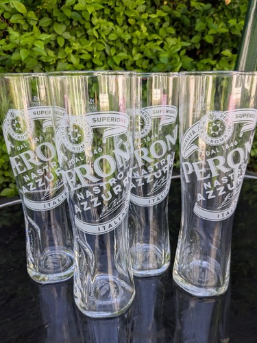 Peroni pint glasses - peroni, brand
