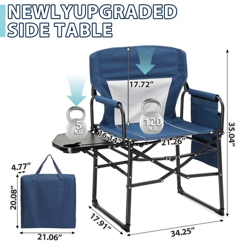 Folding directors chair - folding, with