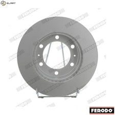 2x BRAKE DISC DDF1783C FOR