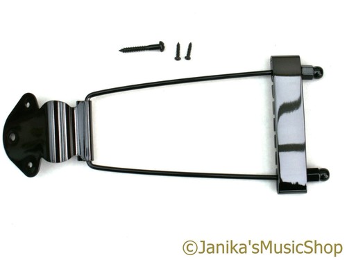 Black trapeze tailpiece tail
