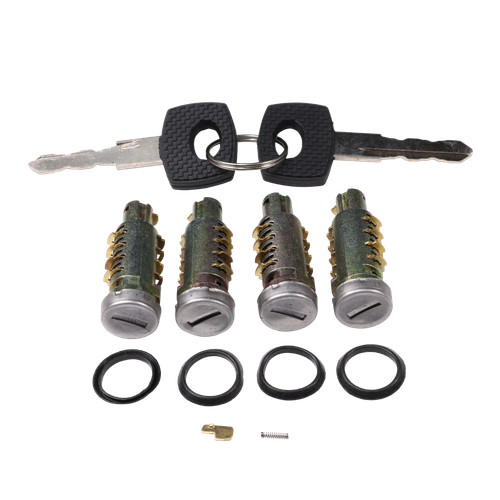 Barrel lock door - lock, keys