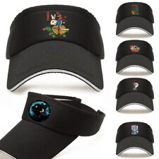 New Sun Visor Cap with Peak adjustable strap-Summer sports golf tennis Cotton UK
