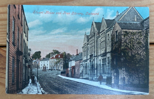 Vintage old postcard - old, stuart