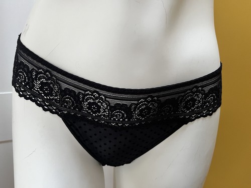 Lejaby velvet thong black - thong, bnwt