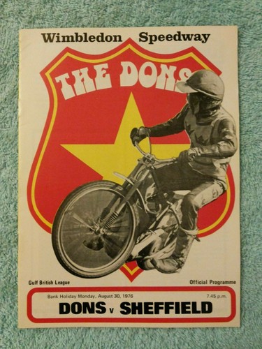 Wimbledon speedway 1976 - speedway,