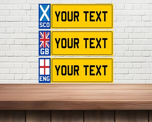 Personalised novelty number - personalised,