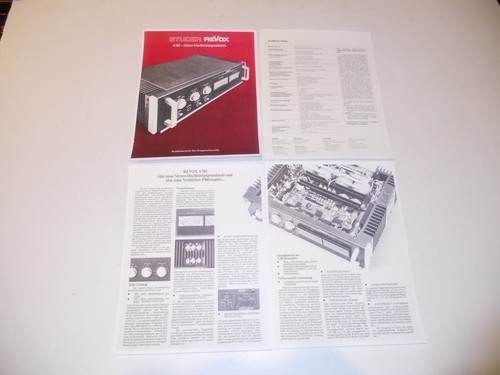 Studer revox a740 audiophile - a740,