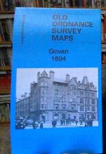 MAP OF Govan 1894: Lanarkshire Sheet 06.09a by Gilbert Bell 9781847844507 NEW