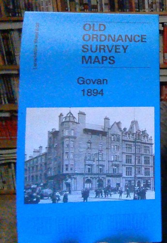 Map govan 1894 lanarkshire - govan, 1894: