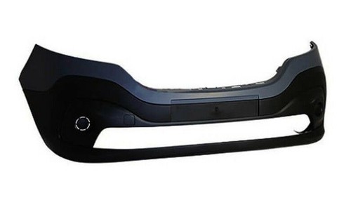 Front bumper matte black fits - front,