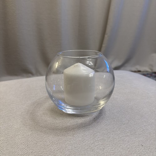 Vintage clear glass - fish, bowl