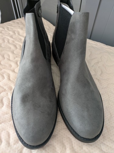 New look women grey suedette - look,