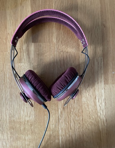 Pink sennheiser headphones - pink,