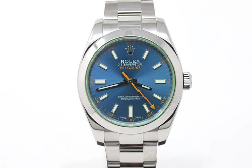 Rolex milgauss 116400 blue - |,