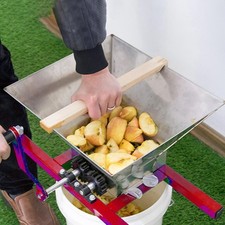 Fruit and Apple Crusher Pears Stainless Steel Cider Pressing Manual Juicer