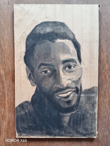 Portrait cricketer sir viv - portrait,