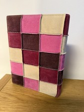 Patchwork suede photo - suede,