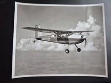 Cessna 180 8x10 Black And