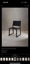 Vincent Van Duysen Zara Home Chair 02 Black Ash Leather Designer Architectural 