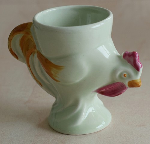 Bird egg cup - egg, green
