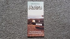 VAUXHALL ASTRA MK1 SALES LEAFLET BROCHURE 1980