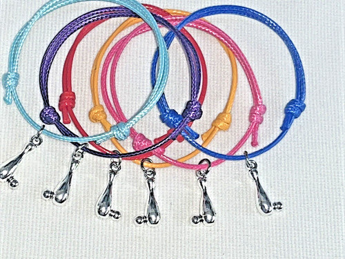 Bowling friendship bracelets - 6,