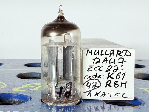 Mullard 12au7 ecc82 1958 code - mullard,