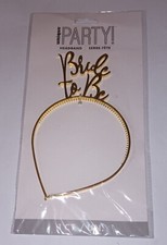 Bride To Be Head Band Gold