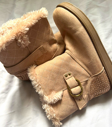 Guess rose faux - rose, fur