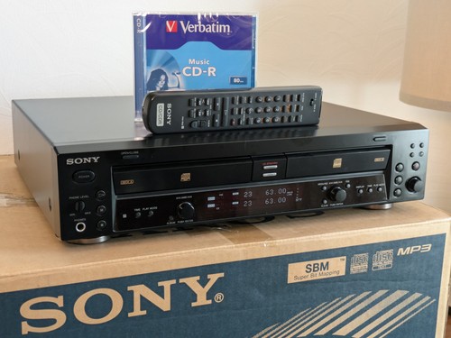 Sony rcd w100 recorder - rcd-w100, cd