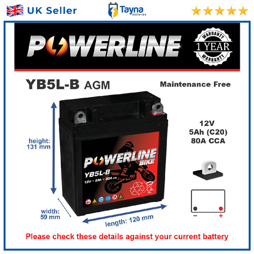 Yb5l agm powerline - yb5l-b,