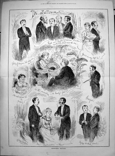 Antique print seasonable - antique,