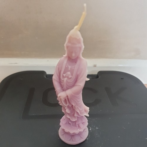 Chinese goddess guanyin candle - goddess,