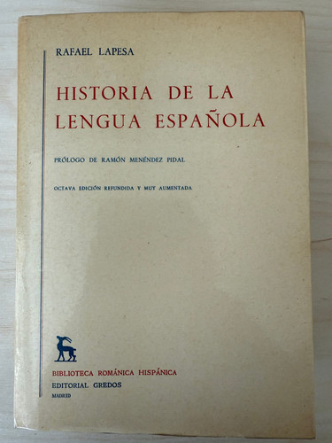 Historia lengua espanola - la,