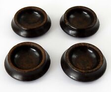 Vintage Bakelite Furniture Rests Castor Cups Feet Set Of Four Made in England #C