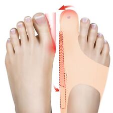 Bunion corrector for relieving thumb valgus bunion socks that can be worn day...