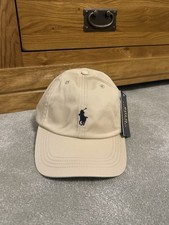 Ralph Lauren Cap - Beige - Brand New With Tags