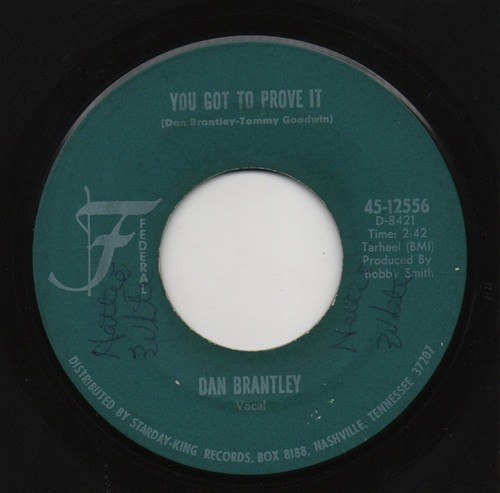 Northern soul dan brantley - dan,