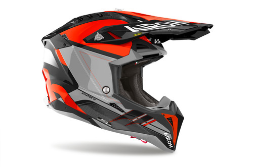 Airoh aviator saber orange - aviator,