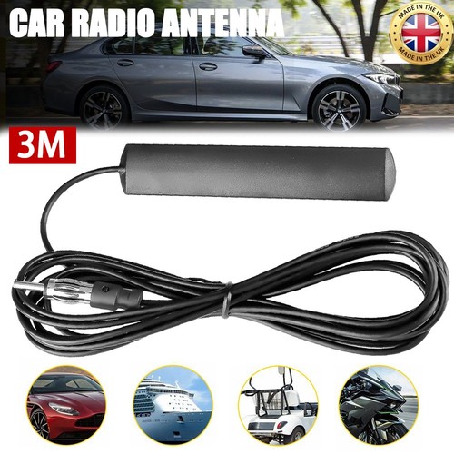 Hidden amplified antenna - amplified,