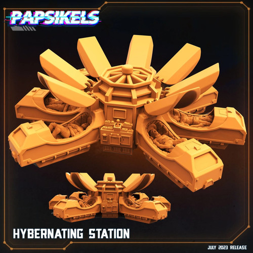 Ships hibernating station - ships,