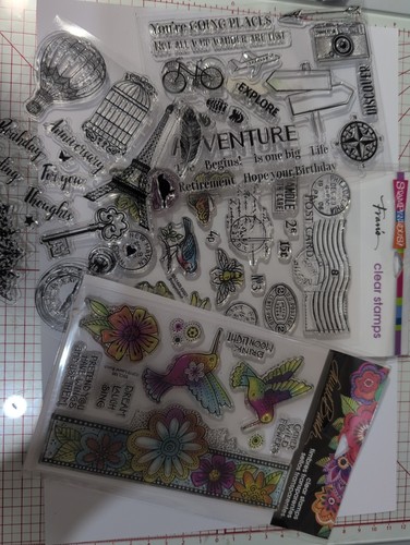 Silicone clear stamp sets - silicone,