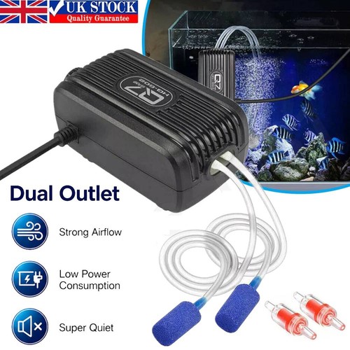 Silent aquarium oxygen pump - oxygen,