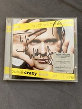 Crazy Love CD Hand Signed ‘To Jo With Love Michael Bublé’ RARE PROMO AUTOGRAPH