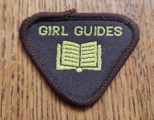 Girlguiding old booklover girl - booklover,