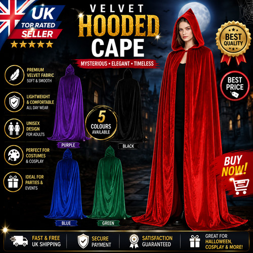 Vampire wizard hooded - vampire,