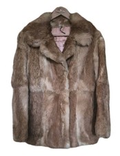Vintage Real Coney Fur Coat