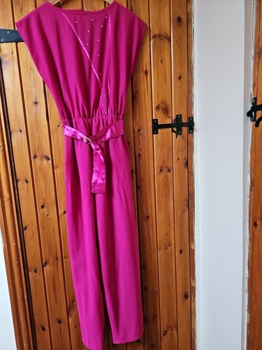 Vintage 80s playsuit jumpsuit - 80s,